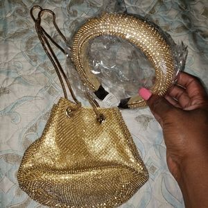 EVERYTHING ON SALE ❣️❣️ Small bag and thick headband set